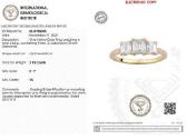 14 Kt geltono aukso žiedas su deimantais 2.13 ct - nuotraukos Nr. 4
