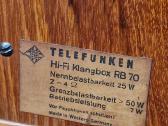Vintažinės mid century garso kolonėlės Telefunken - nuotraukos Nr. 9