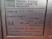 Magnetolą Toshiba Rt-70s - nuotraukos Nr. 2