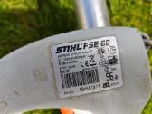 Naudotas trimeris Stihl Fse 60 - nuotraukos Nr. 2