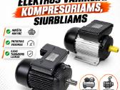 Elektros varikliai kompresoriams, siurbliams - nuotraukos Nr. 6