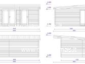 Medinis sodo namelis „Vitra Plus“580x390 cm, 40 mm - nuotraukos Nr. 4