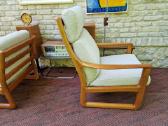 Prabangūs mid century tikmedžio masyvo foteliai - nuotraukos Nr. 4