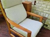 Prabangūs mid century tikmedžio masyvo foteliai - nuotraukos Nr. 7