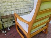Prabangūs mid century tikmedžio masyvo foteliai - nuotraukos Nr. 12