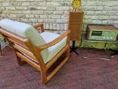 Prabangūs mid century tikmedžio masyvo foteliai - nuotraukos Nr. 14
