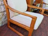 Prabangūs mid century tikmedžio masyvo foteliai - nuotraukos Nr. 22