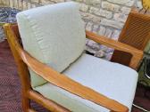 Prabangūs mid century tikmedžio masyvo foteliai - nuotraukos Nr. 36