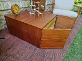 Vintažinis mid century tiko konsolinis staliukas - nuotraukos Nr. 6