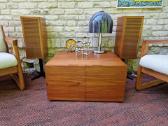 Vintažinis mid century tiko konsolinis staliukas - nuotraukos Nr. 24