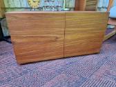 Vintažinis mid century tiko konsolinis staliukas - nuotraukos Nr. 26