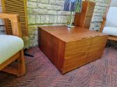 Vintažinis mid century tiko konsolinis staliukas - nuotraukos Nr. 37