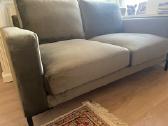 Visiškai nauja dvivietė velvetinė sofa Venus - nuotraukos Nr. 2