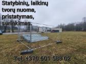 Statybinių, mobilių tvorų nuoma - nuotraukos Nr. 2