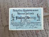 1/2 mark 1922 Memel - nuotraukos Nr. 2