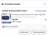 Opel insignia android multimedija - nuotraukos Nr. 4