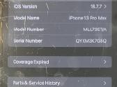 iPhone 13 Pro Max 128gb Silver - nuotraukos Nr. 6