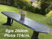 Plastikinės kėdė,stalas - nuotraukos Nr. 4