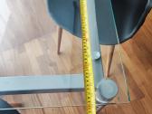 Stiklinis stalas +4 kedes - nuotraukos Nr. 4