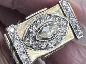 Auksinis žiedas su briliantais 1,7 ct - 4000 e - nuotraukos Nr. 12