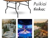 Banketiniai stalai - nuotraukos Nr. 18