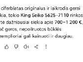 King Seiko 5625-7110 - nuotraukos Nr. 6
