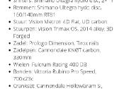 Cannondale aero carbon dviratis 2x11 ultegra 62 - nuotraukos Nr. 8