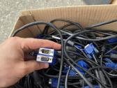 Maitinimo, Vga, Usb, Dvi-d laidai ir Displayport–d - nuotraukos Nr. 8