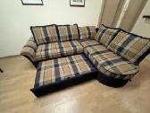 Kampinė sofa-lova su miegojimo funkcija - nuotraukos Nr. 2