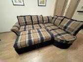 Kampinė sofa-lova su miegojimo funkcija - nuotraukos Nr. 3