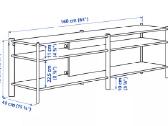 Naujas Ikea TV staliukas - nuotraukos Nr. 3