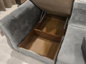 Kampinė sofa lova - nuotraukos Nr. 6