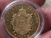 Aksinė moneta. Napalijonas III 1858a 50 Franks - nuotraukos Nr. 2