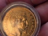 Aksinė moneta. Napalijonas III 1858a 50 Franks - nuotraukos Nr. 7