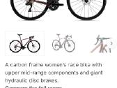 Giant carbon road bike 2x12 Di2 L size 25m. - nuotraukos Nr. 7