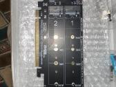 Pci-e 4.0 X16 To 4x M.2 M-key Nvme adapteris - nuotraukos Nr. 5