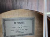 (4/4) klasikinė gitara Yamaha C70 su dėklu minkšt - nuotraukos Nr. 4