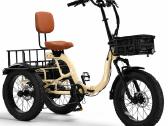 Triratis elektrinis dviratis Motiro "M6" fat tyre - nuotraukos Nr. 4