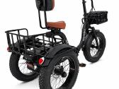 Triratis elektrinis dviratis Motiro "M6" fat tyre - nuotraukos Nr. 8