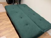 Sofa lova 193cm žalia velvetas nauja - nuotraukos Nr. 2