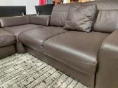 Naturalios odos kampas sofa-lova - nuotraukos Nr. 7