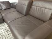 Naturalios odos kampas sofa-lova - nuotraukos Nr. 8