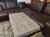 Naturalios odos kampas sofa-lova - nuotraukos Nr. 16