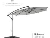 Lauko skėtis - Spalvos, dydžiai - Nauji, kokybiški - nuotraukos Nr. 18