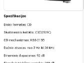 Sony Ta-ve810g Stiprintuvas Ir Sony Cdp 220 - nuotraukos Nr. 5