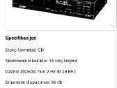 Technics stiprintuvas ir CD grotuvas - nuotraukos Nr. 5