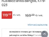 Klozetas Cersanit Mito zip - nuotraukos Nr. 2