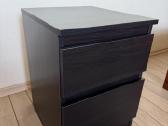 Ikea Malm komoda ir 2 naktiniai staliukai - nuotraukos Nr. 3