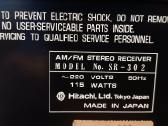 Geros būklės japonas Hitachi Sr-302 - nuotraukos Nr. 6