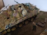 Diorama su kareiviais 1:35. - nuotraukos Nr. 4